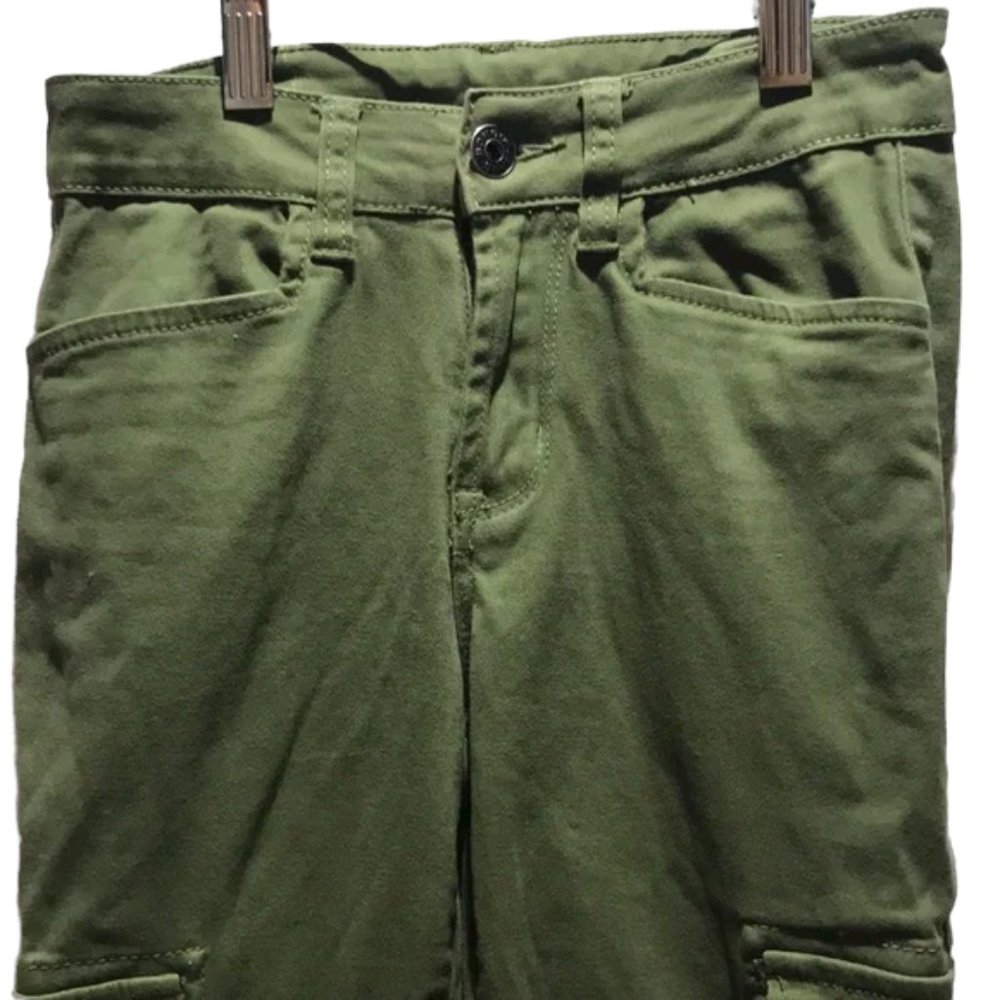 Bongo Green Skinny Pants Size 1 - Picture 4 of 10